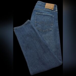American Eagle Athletic Fit Flex Jeans 32x30 Medium Wash Stretch Denim Mens